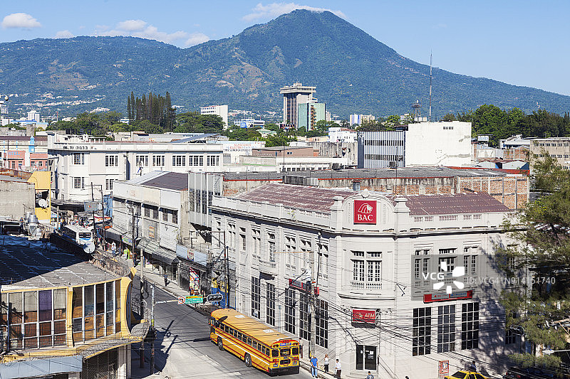 圣萨尔瓦多古镇图片素材