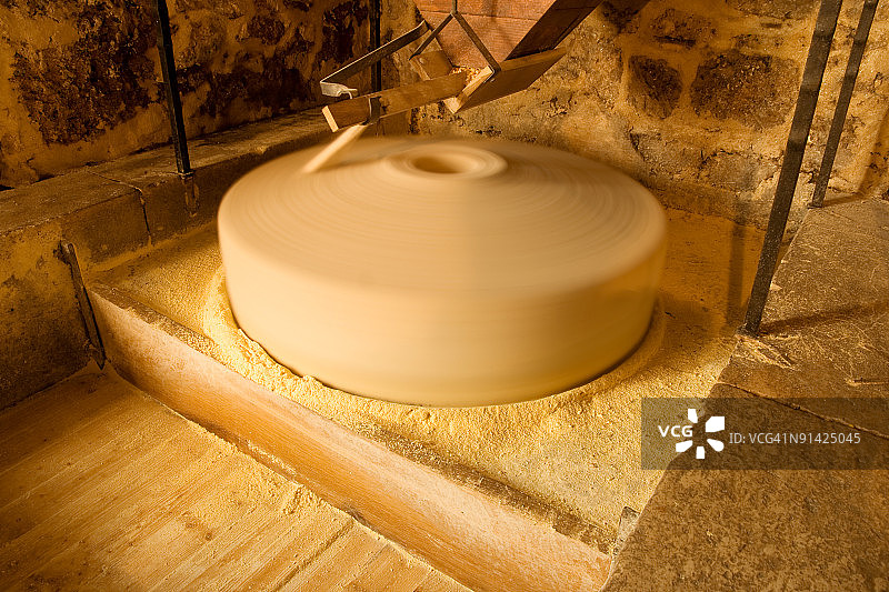 旧面粉厂图片素材