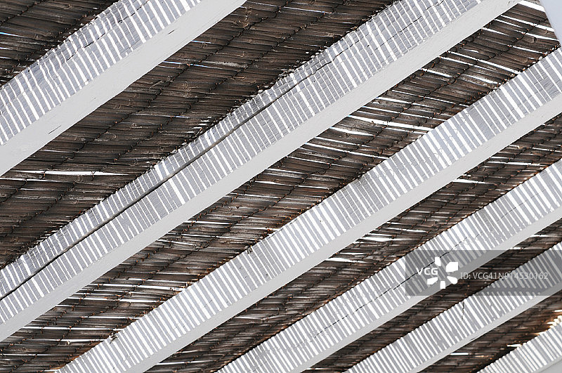 木制遮阳篷图片素材