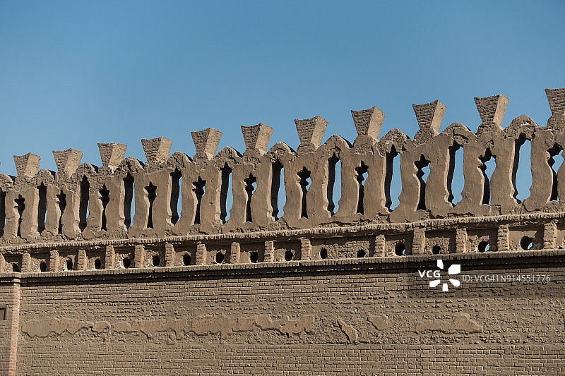 埃及开罗艾哈迈德·伊本·图伦清真寺图片素材