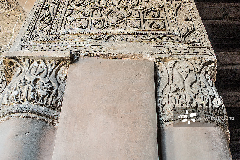 埃及开罗艾哈迈德·伊本·图伦清真寺图片素材