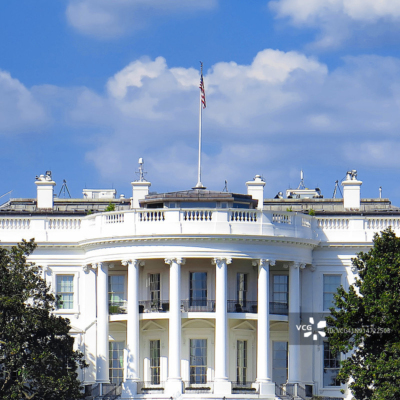 美国华盛顿哥伦比亚特区白宫图片素材