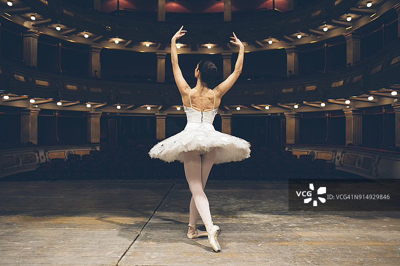 芭蕾舞者的生活图片素材