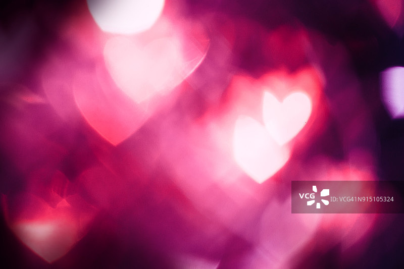 具有热散景的红色抽象背景图片素材