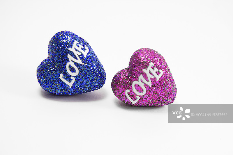 两颗爱心图片素材
