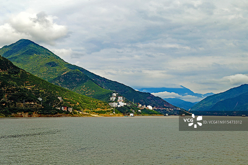 中国长江西陵峡三峡图片素材