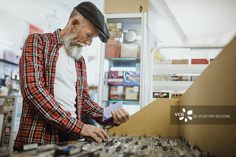 扩充黑胶唱片收藏图片素材