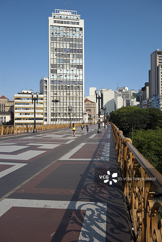 圣保罗圣伊菲热尼亚高架桥图片素材