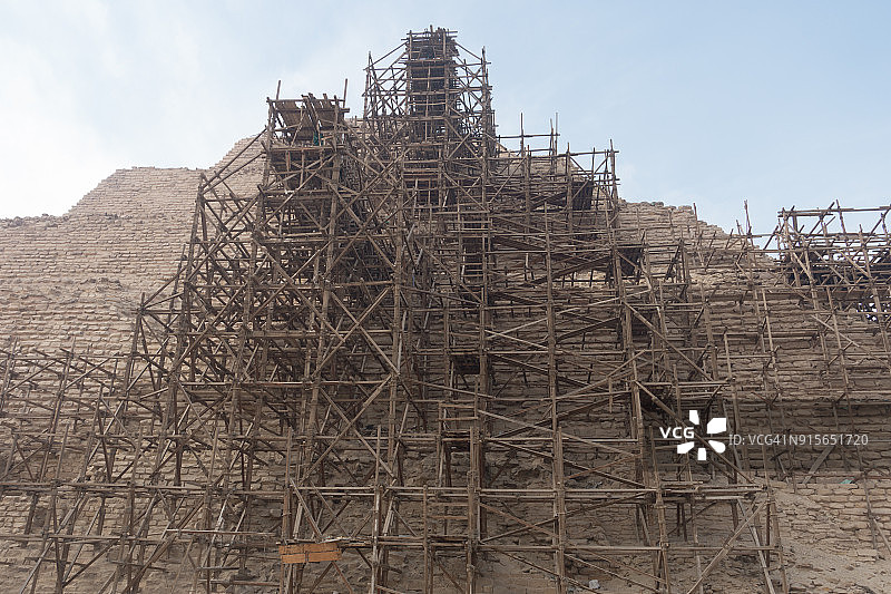 埃及开罗附近的萨卡拉图片素材