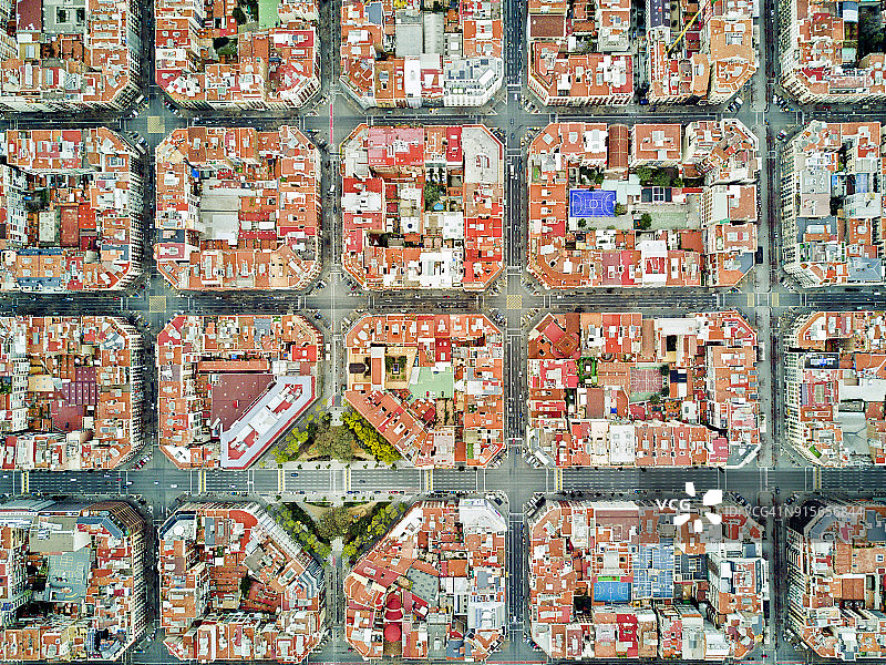 巴塞罗那埃桑普勒区图片素材