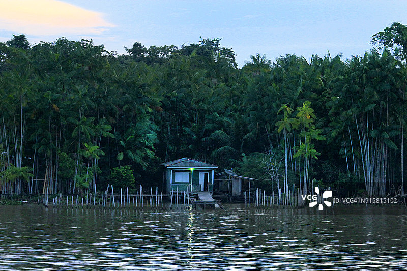 巴西帕拉州亚马逊河图片素材