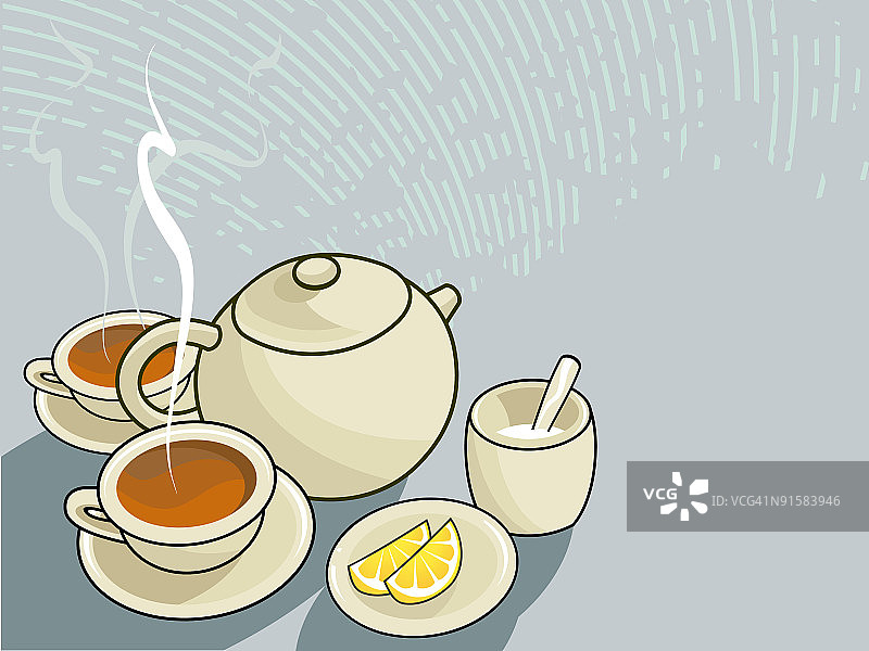 情侣茶饮图片素材