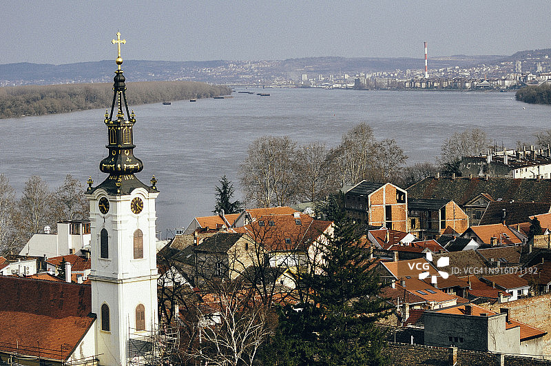 从加尔多斯塔看到的景色图片素材