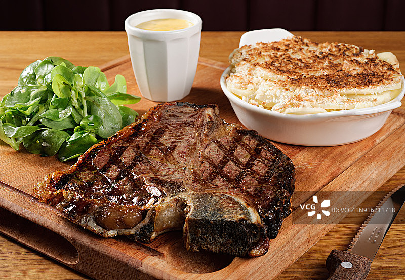 T骨牛排图片素材