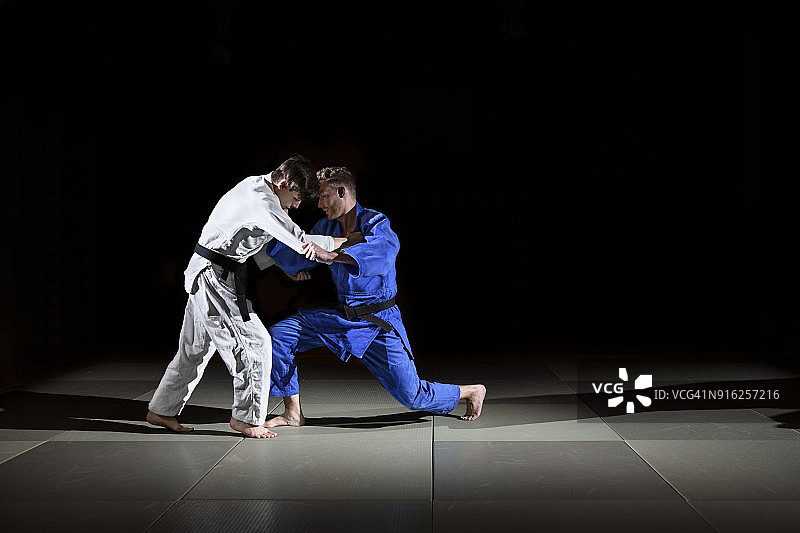 柔道训练系列图片素材