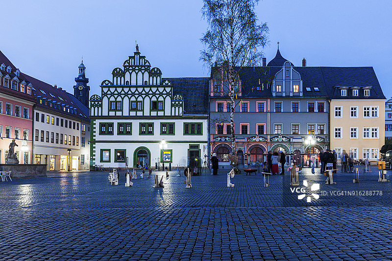 魏玛集市广场图片素材
