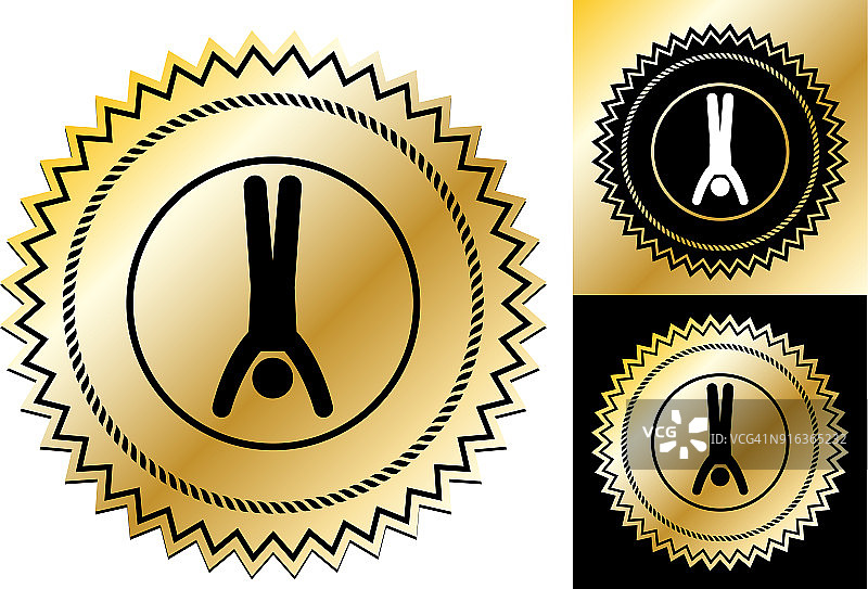 男人做倒立图片素材