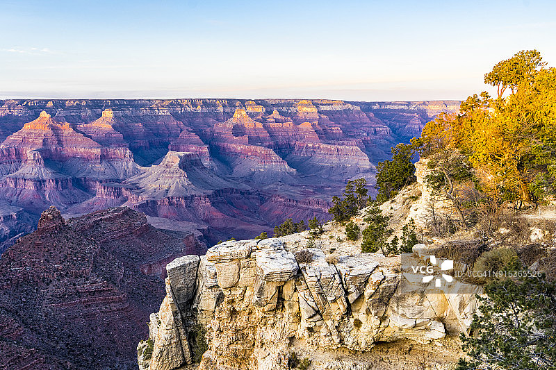 大峡谷的日落图片素材