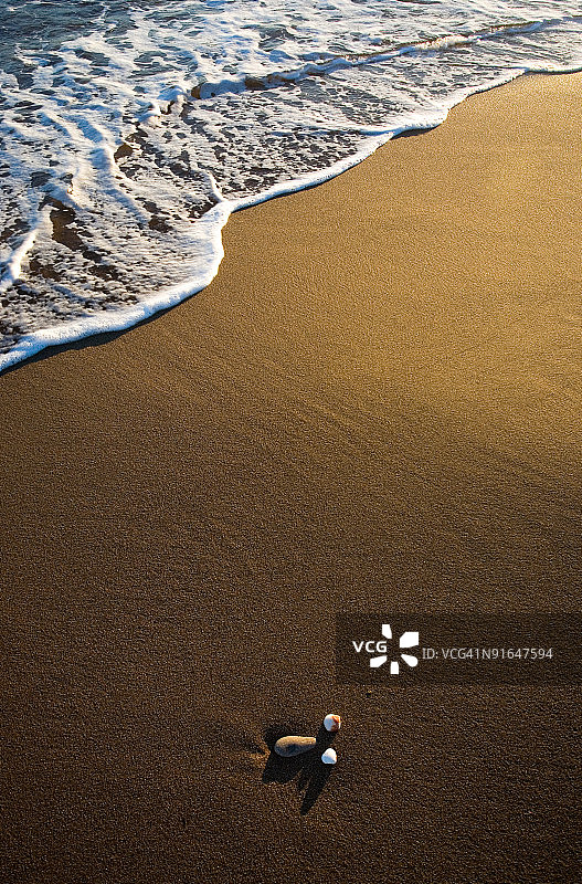金色海滩图片素材