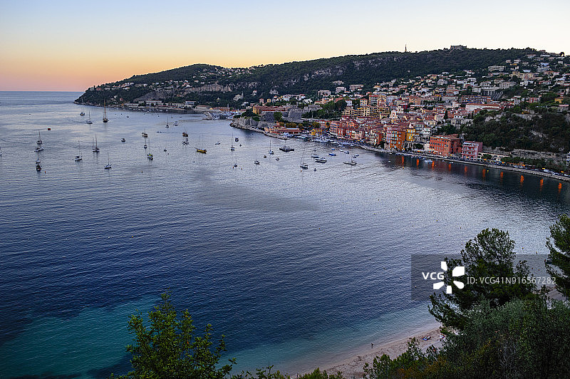 法国蔚蓝海岸滨海自由城海湾图片素材