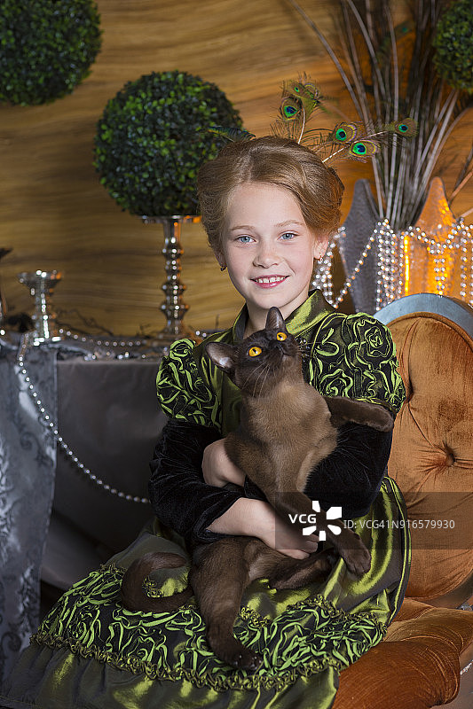 灰姑娘与猫图片素材