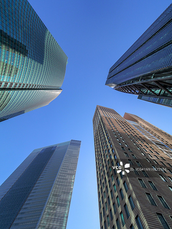 日本汐留摩天大楼图片素材