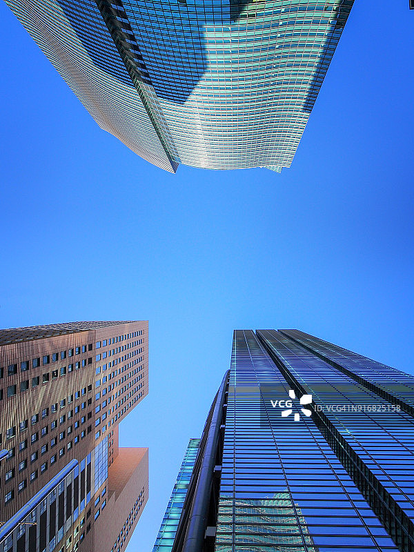 日本汐留摩天大楼图片素材