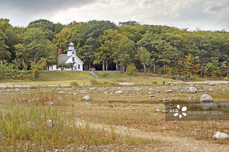 老 मिशन角灯塔图片素材