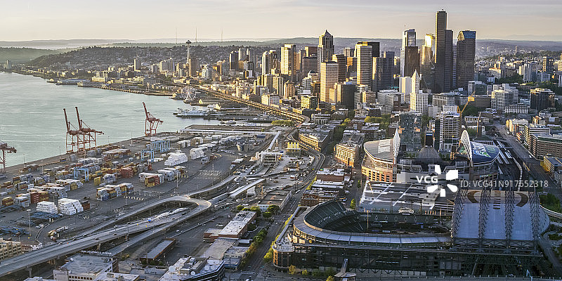 世纪互联体育场和水手球场图片素材