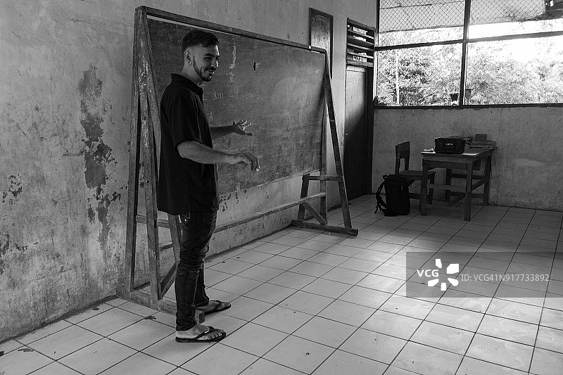 游客辅导图片素材