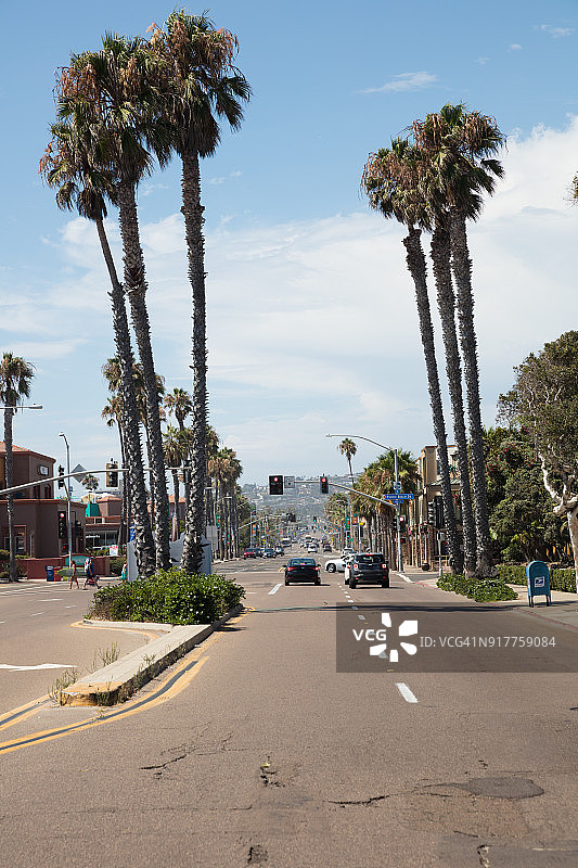 圣地亚哥的任务大道图片素材