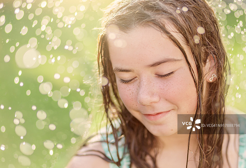 炎热的夏日图片素材