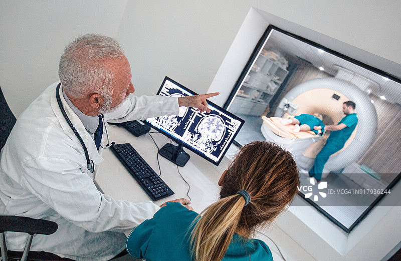 MRI扫描程序图片素材