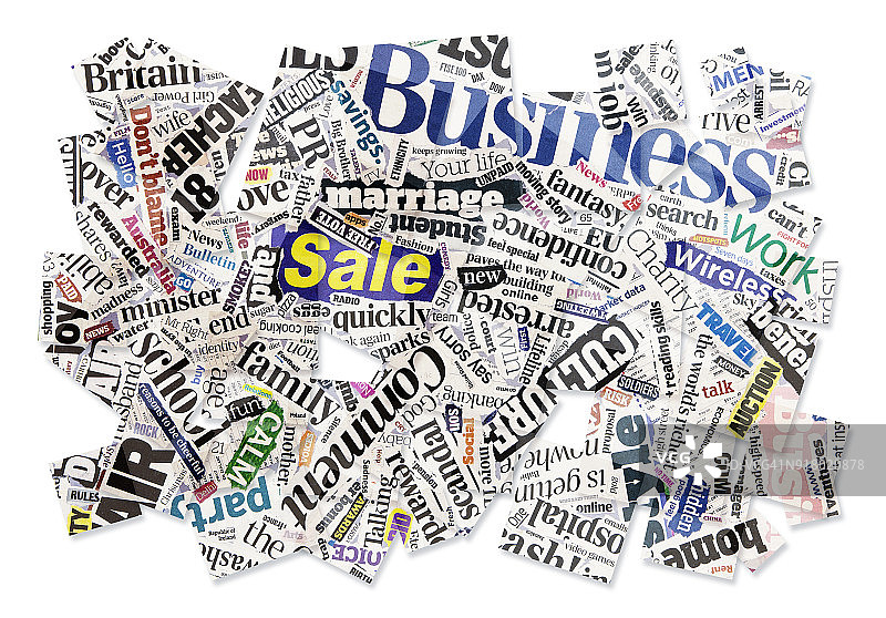 新闻印刷图片素材