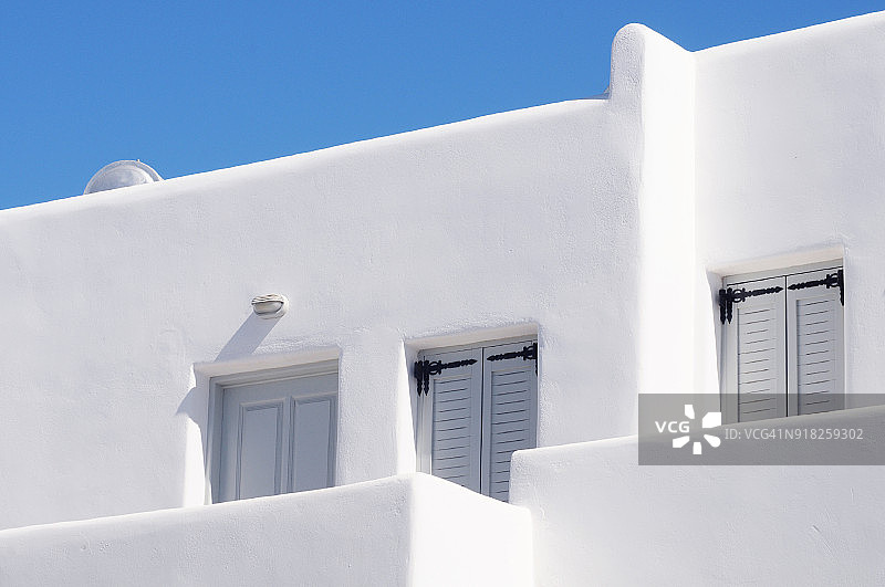 白色房子图片素材