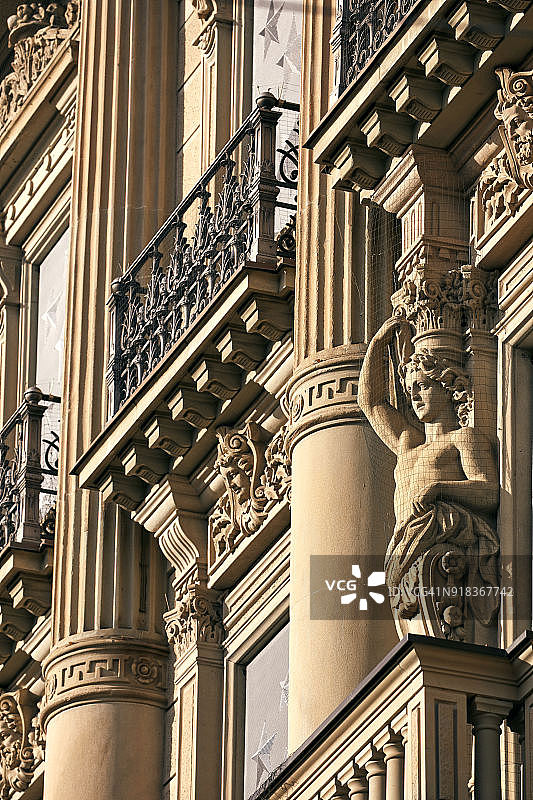 瑞士信贷总部大楼，苏黎世阅兵广场图片素材