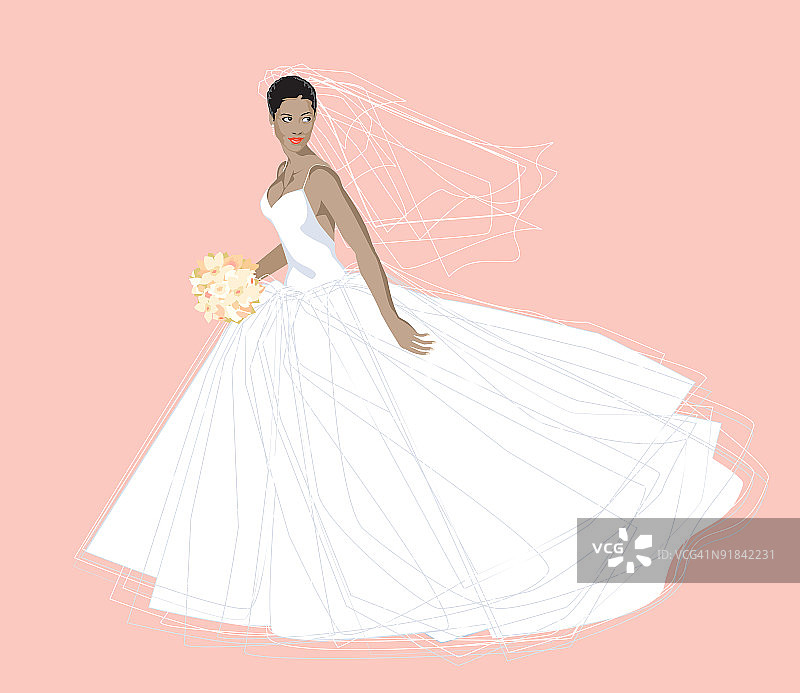 美丽的新娘图片素材