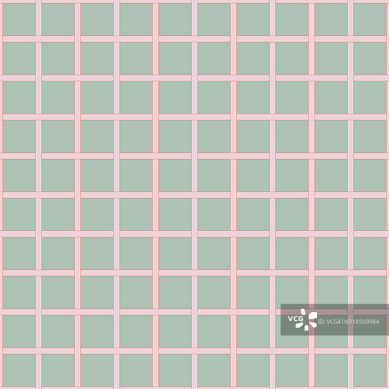 亚洲网格图案（三色版）图片素材