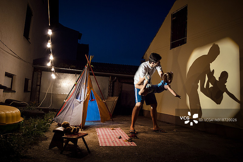 后院故事图片素材