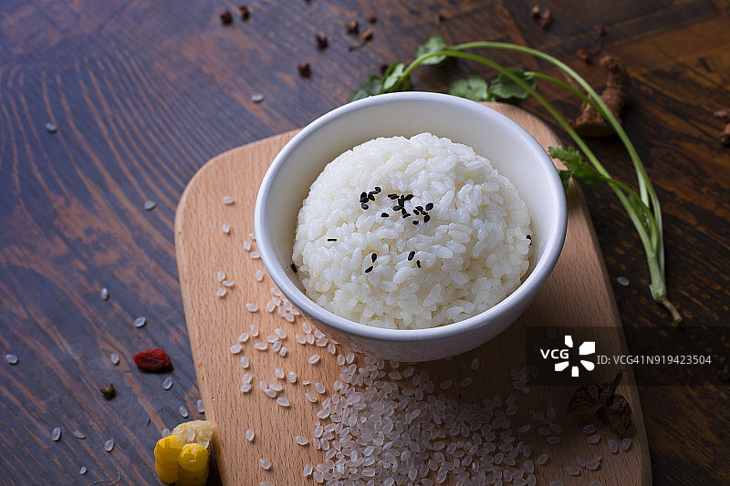 一碗米饭图片素材
