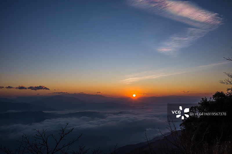 哀牢山云海图片素材