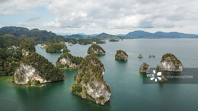 拉贾安帕巴布亚卡布伊湾图片素材
