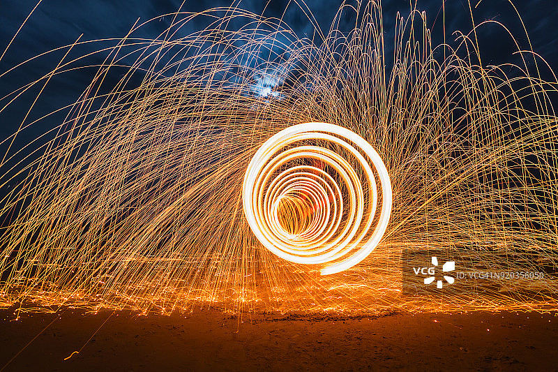 火焰钢丝棉图片素材