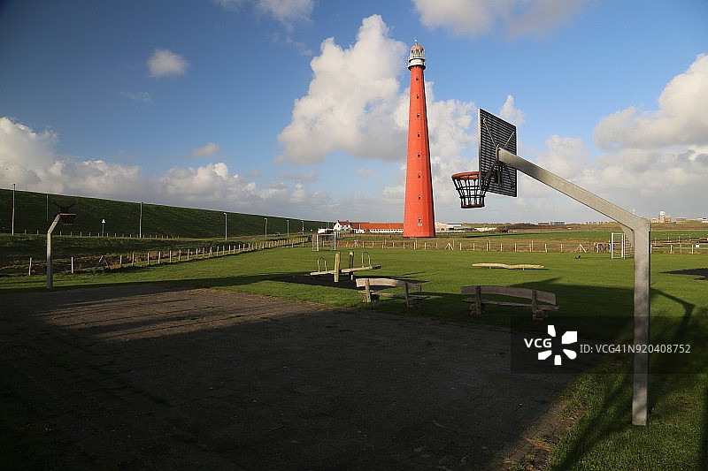 朗厄·亚普灯塔图片素材