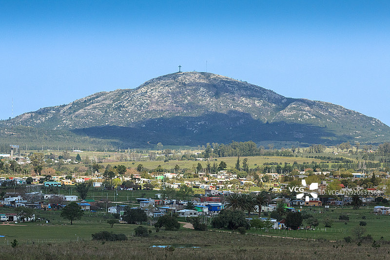 乌拉圭马尔多纳多糖面包山景观图片素材