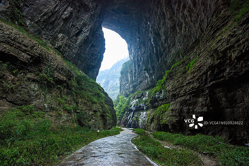 武隆喀斯特地貌图片素材