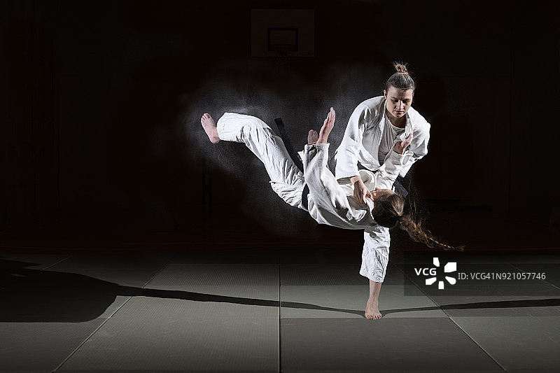 柔道训练系列图片素材