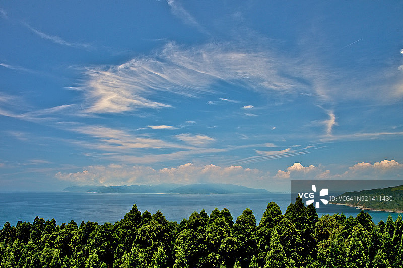 种子岛远景图片素材