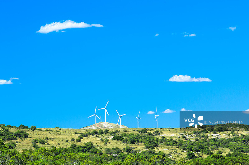 乌拉圭马尔多纳多风车图片素材