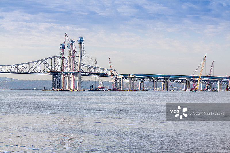 新塔潘泽大桥施工图片素材